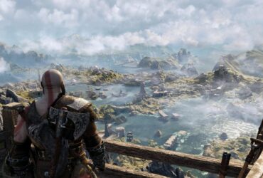 Screen z gry God of War:Ragnarok