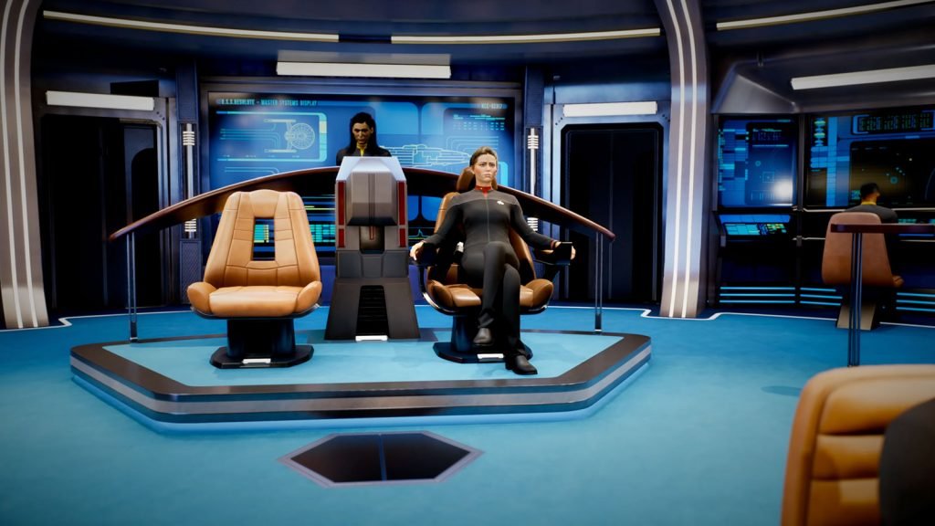 Mostek USS Resolution w grze Star Trek Resurgence
