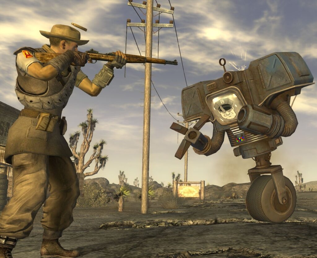 Screen z Fallout: New Vegas.