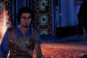 Screen z gry Prince of Persia Remake.