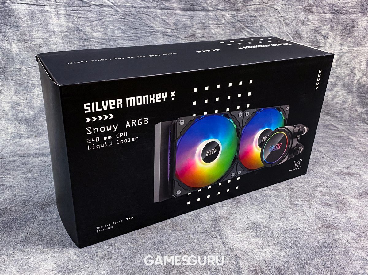 Silver Monkey X Snowy ARGB pudełko