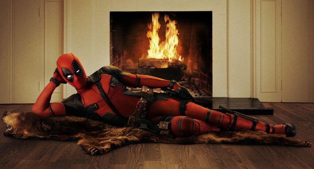 Deadpool przy ognisku