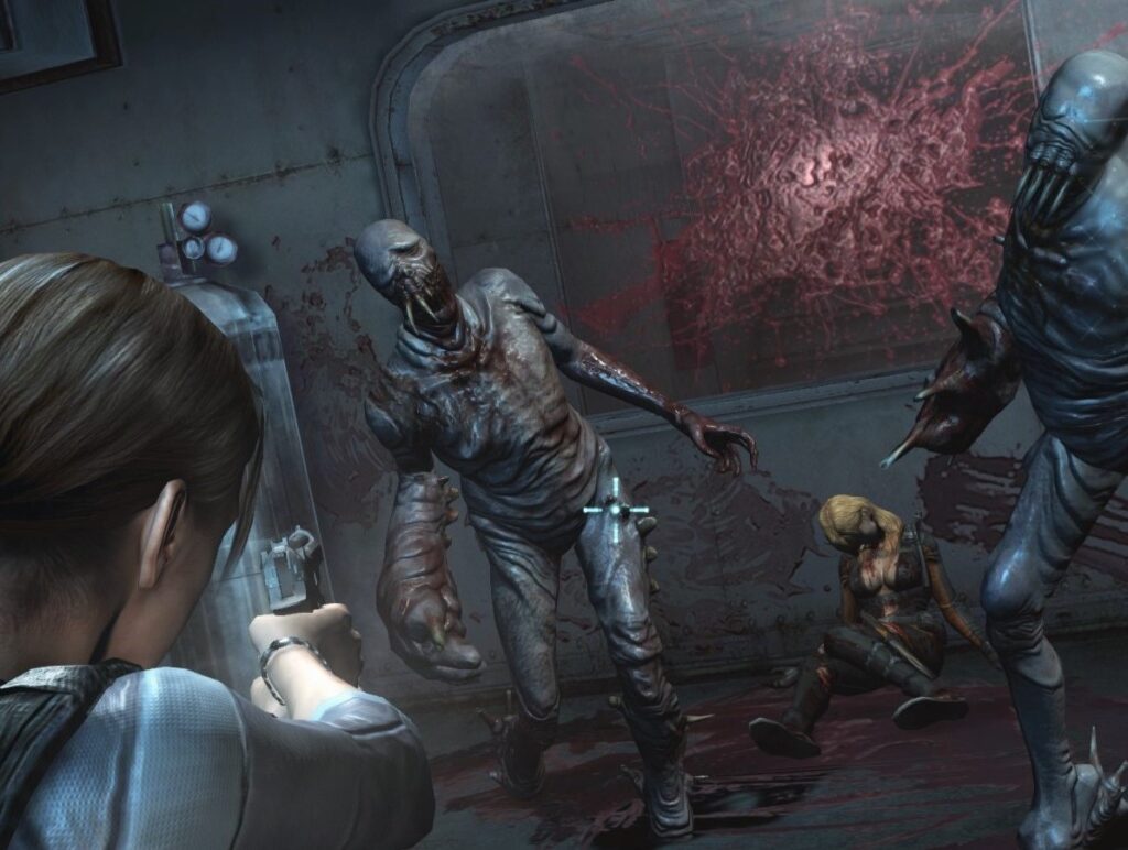 Scenia walki z Resident Evil: Revelations