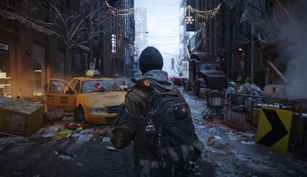 Bohater gry The Division w zniszczonym pandemią mieście Nowy York