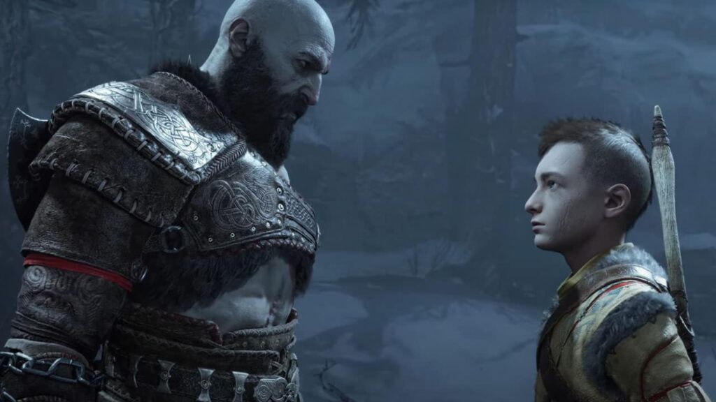 Kratos i Atreus z God of War