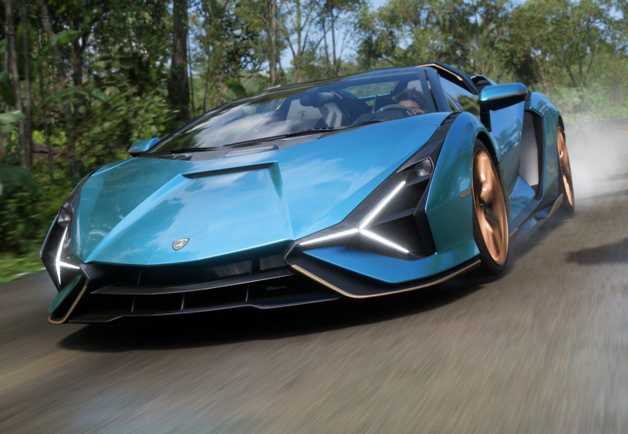 Darmowe Lamborghini Sian Roadster w Forza Horizon 5