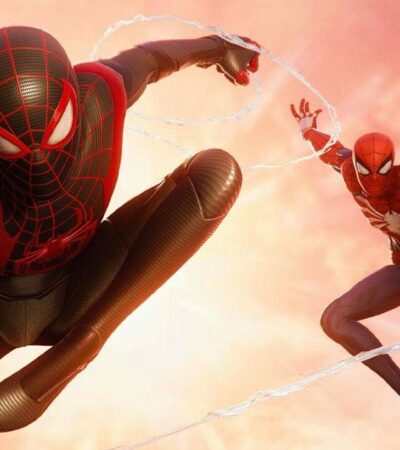 Miles Morales i Peter Parker jako dwóch Spider-Manów w grze Marvel's Spider-Man 2