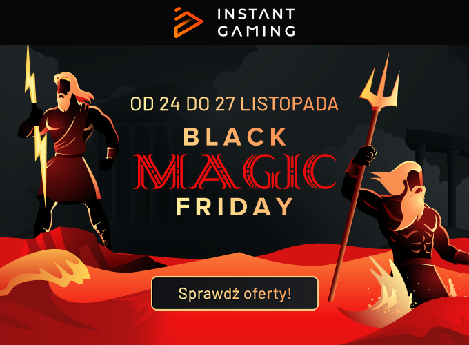 Oferta Instant Gaming z promocją na Black Friday
