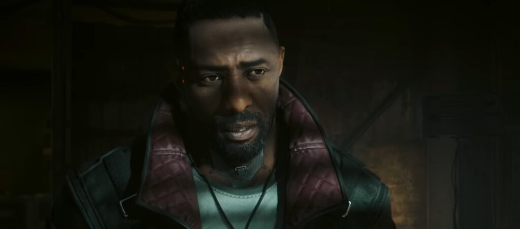 Idris Elba w Cyberpunku 2077