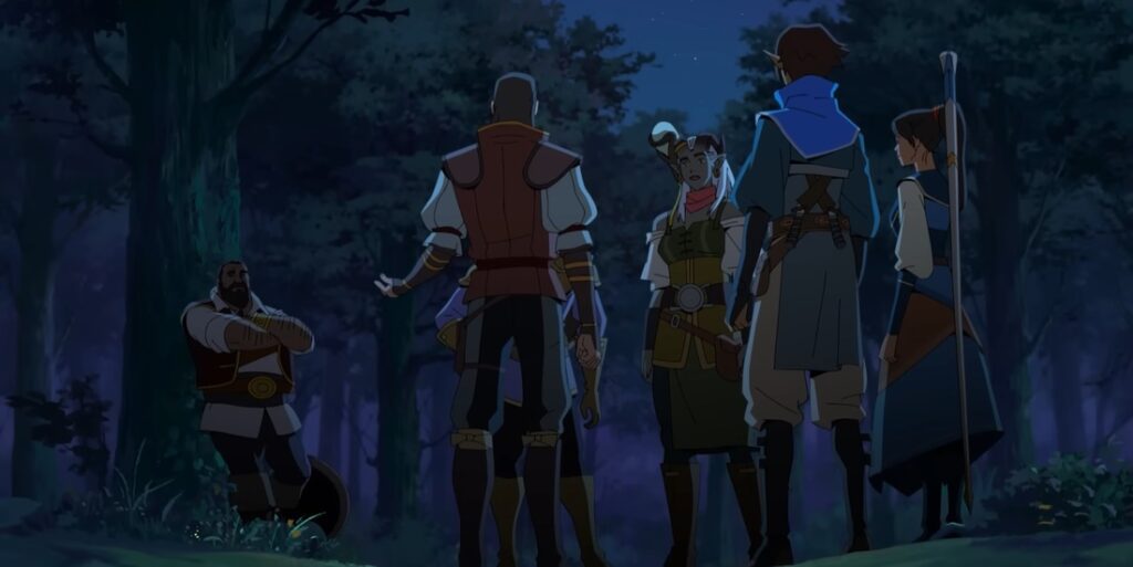 Bohaterowie serialu Dragon Age: Rozgrzeszenie