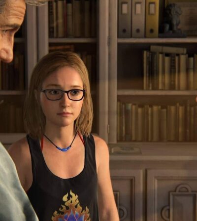 Nathan Drake i Elena Fisher z córką Cassie w zakończeniu Uncharted 4: Thief's End