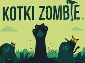 Okładka planszówki Eksplodujące Kotki Zombie
