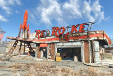 Stacja Red Rocket w Falloucie 4