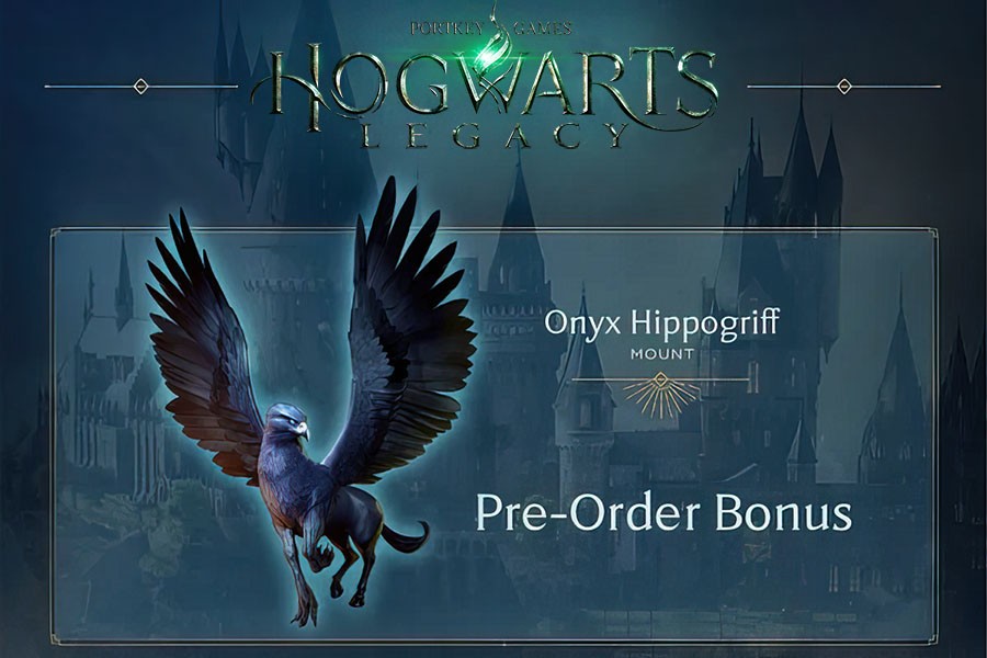 Onyksowy Hipogryf z Hogwarts Legacy w przedsprzedaży (preorder)