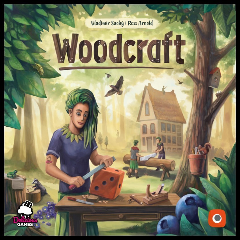 Okładka planszówki Woodcraft