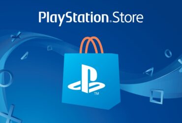 Torba PlayStation Store z logiem PS na niebieskim tle