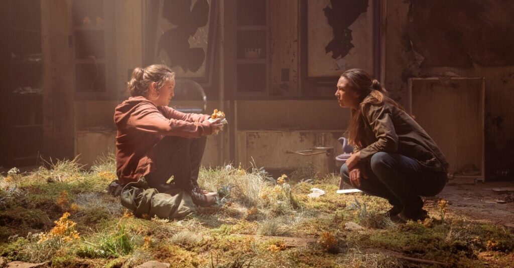 Ellie i Tess w serialu The Last of Us