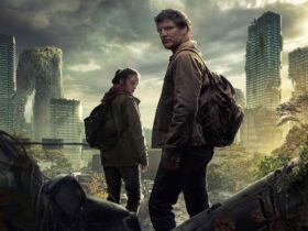 Joel i Ellie na plakacie serialu The Last of Us