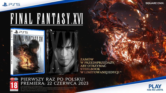 Oferta Final Fantasy XVI na PS5