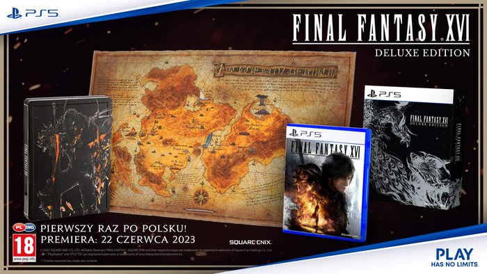 Oferta Final Fantasy XVI na PS5