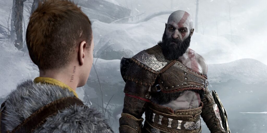 Kratos i Atreus w God of War