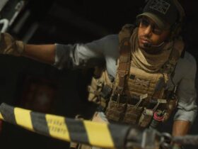 Żołnierz zamykający bramę w Call of Duty: Modern Warfare 2
