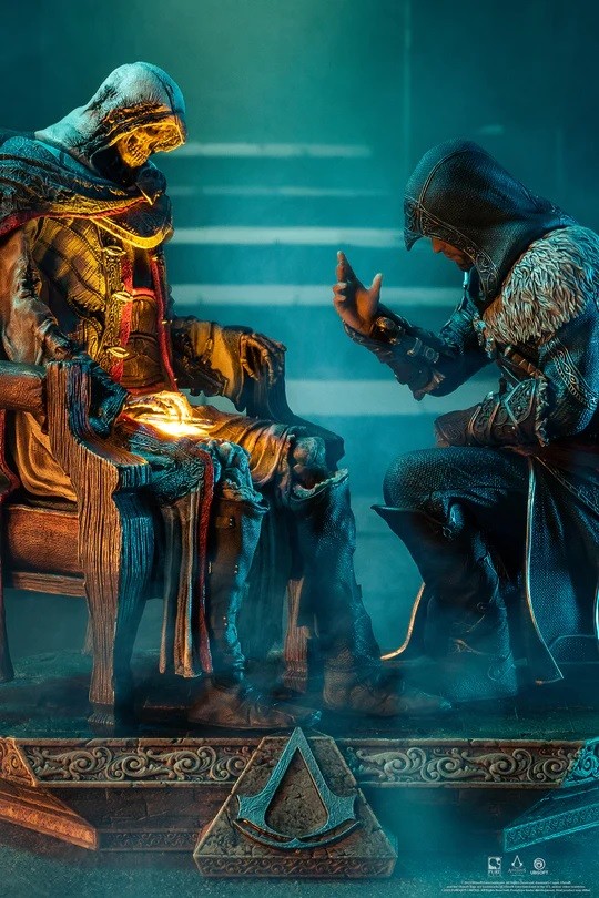 Zbliżenie na figurkę "R.I.P. Altair" od PureArts