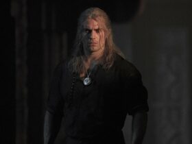 Henry Cavill jako Wiedźmin Geralt w ciemności