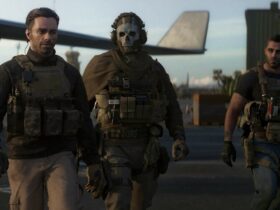 Ghost i dwóch innych bohaterów w Call of Duty: Modern Warfare 2