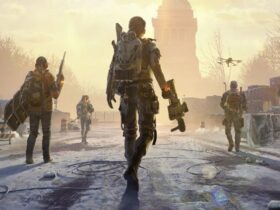 Trzech żołnierzy przemierza zaśnieżony Waszyngton w The Division Resurgence