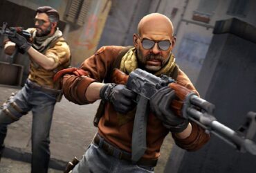 Dwóch terrorystów z karabinami w Counter-Strike: Global Offensive