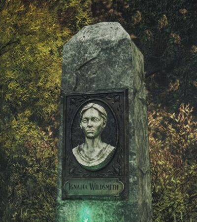 Pomnik Ignatii Wildsmith w Hogwarts Legacy