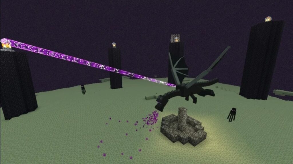 Ender Dragon w Minecrafcie