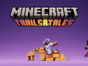 Baner reklamowy aktualizacji Trails & Tales do Minecrafta