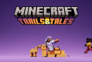 Baner reklamowy aktualizacji Trails & Tales do Minecrafta