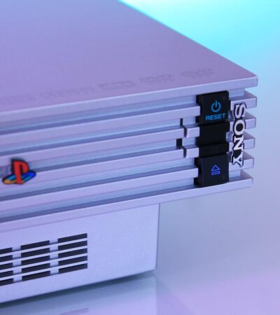 Białe PlayStation 2