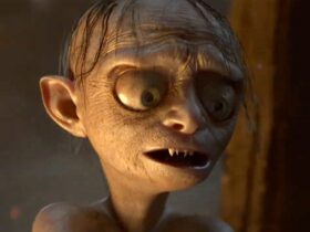 Gollum na zbliżeniu w The Lord of the Rings: Gollum