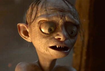 Gollum na zbliżeniu w The Lord of the Rings: Gollum