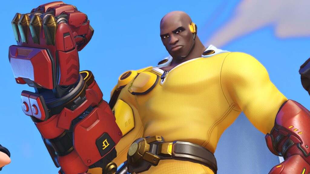 Doomfist jako jako One Punch Man