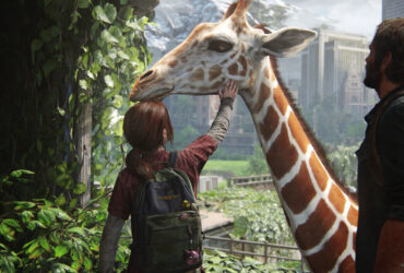 Ellie i żyrafa w The Last of Us