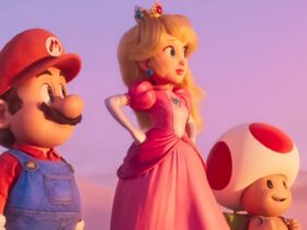 Mario i Peach w The Super Mario Bros. Movie