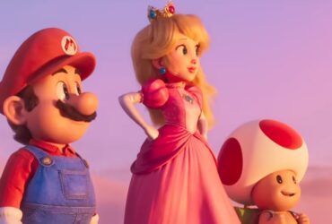 Mario i Peach w The Super Mario Bros. Movie