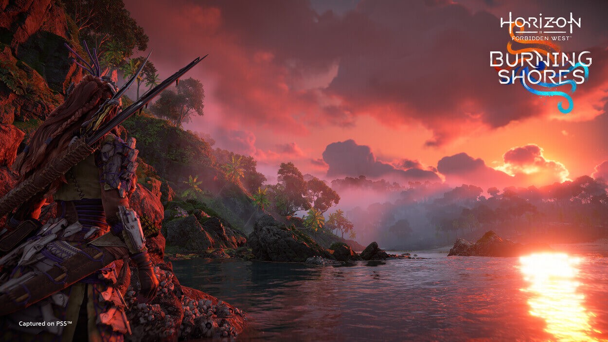 Chmury w Horizon Forbidden West: Burning Shores