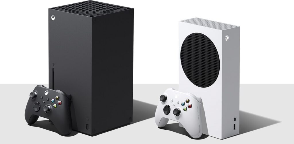 Konsole Xbox Series X/S z padami