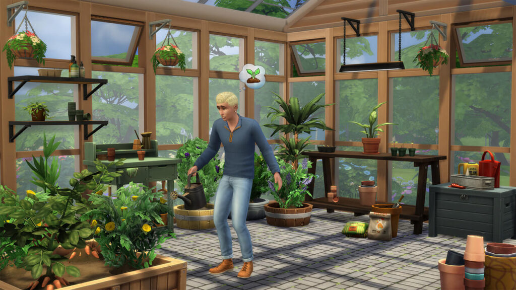 Kolekcja Zielony zakątek w Te Sims 4
