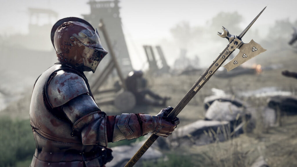 Rycerz z gry Mordhau