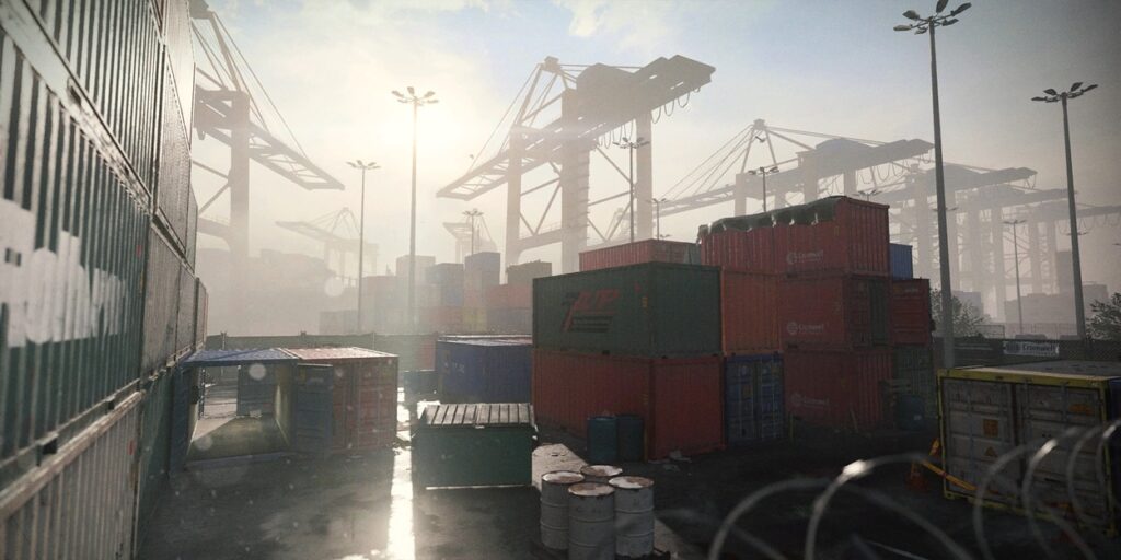 Mapa Shipment w Call of Duty