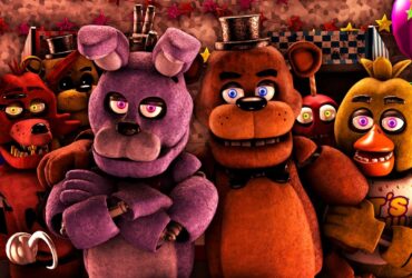 Postaci z gry Five Nights at Freddy's.