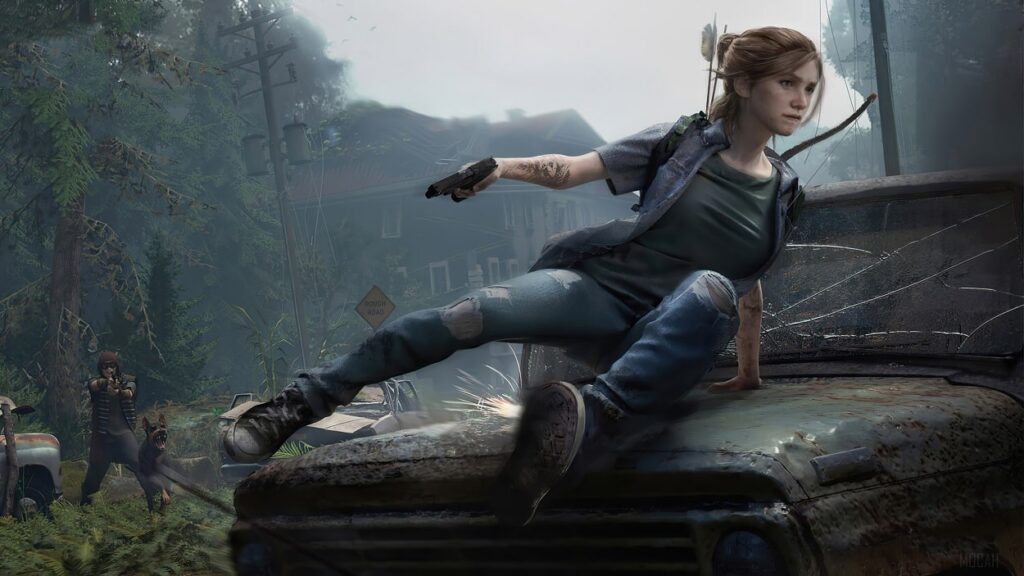 Ellie z The Last of Us Part 2.