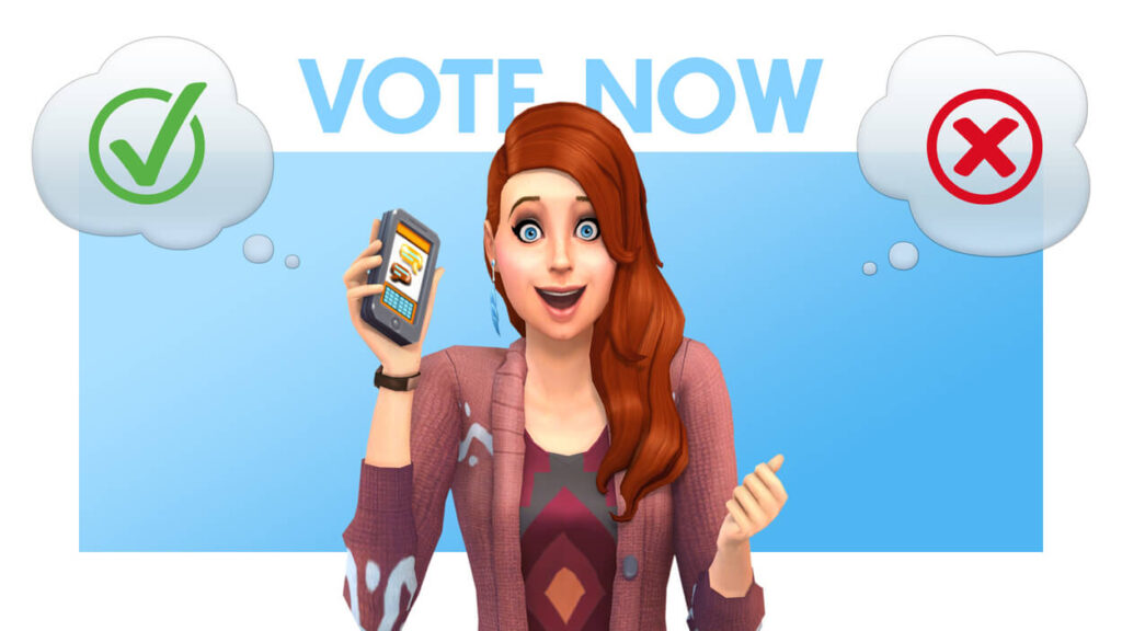 Simka z The Sims 4